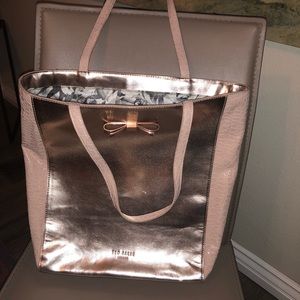 Ted Baker Rose Gold tote